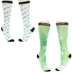 Cerebral Palsy Awareness Knee High Sock Gift Pack